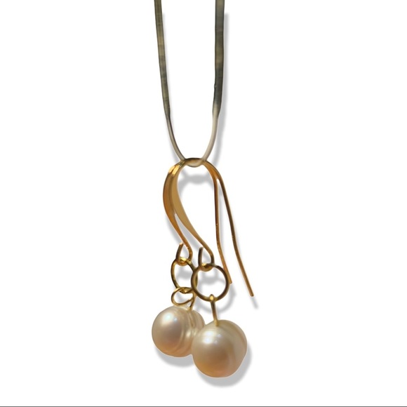Genuine Pearl Drop Earrings NWT - Picture 5 of 12